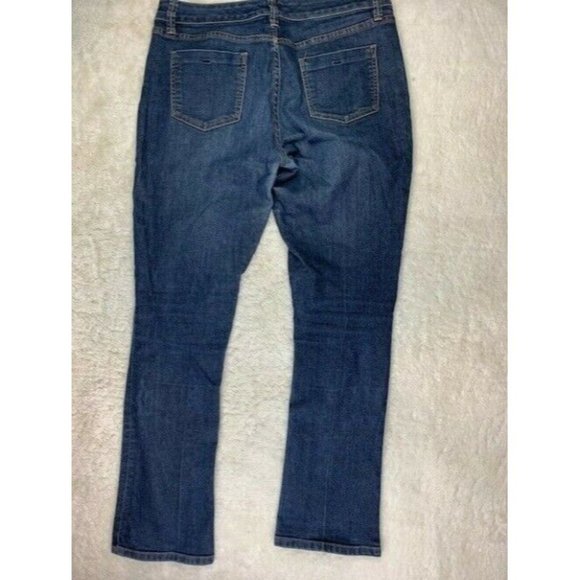 The Limited Size 8 Womens Jeans Bootcut Med Wash Mid Rise Stretch - Picture 4 of 4